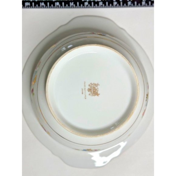 Maruichi China Serving Bowl Lid Set Rose Pattern Occupied Japan Replacement 40s - Picture 9 of 15